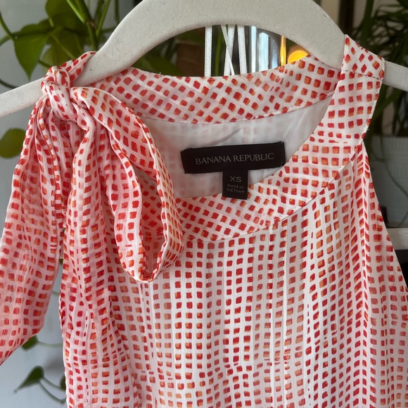 Pink Patterned Women's Dress - Picture 3 of 4